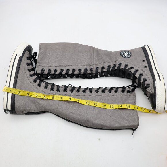 Converse Chuck Taylor All Star XX Hi Women's 6 Knee High Gray Sneakers - Picture 6 of 9